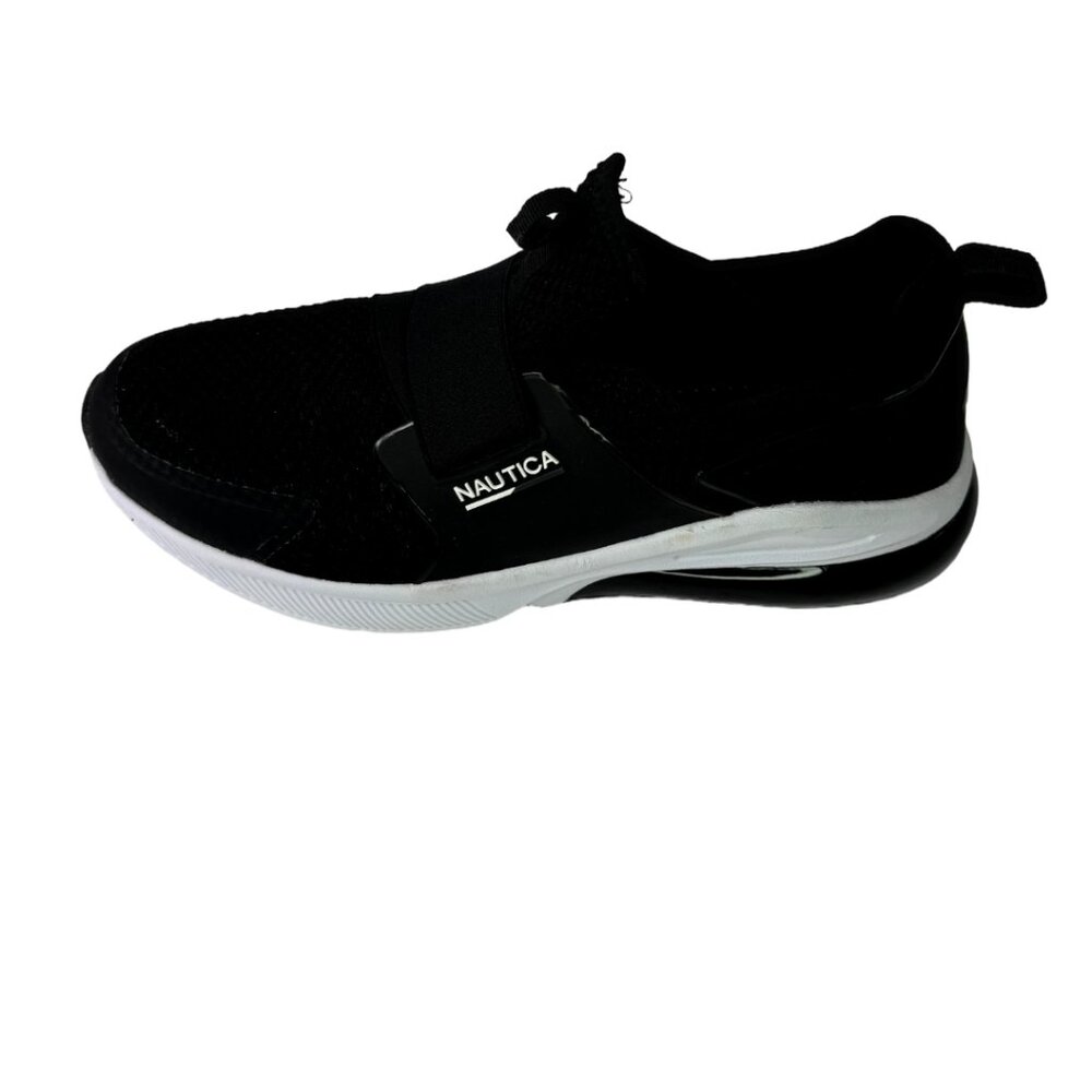 Men's Nautica Black & White Sneakers Size::13 - Picture 4 of 6